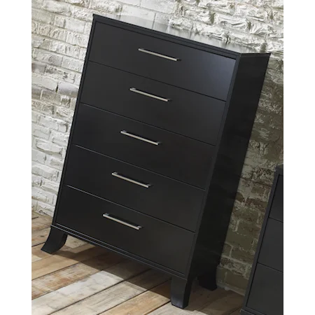 5 Drawer Chest with Roller Glides